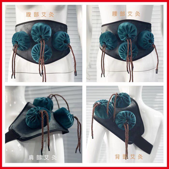 Portable moxibustion moxibustion family portrait shoulder neck foot eye moxibustion household moxibustion jar box smokeless to remove dampness and cold