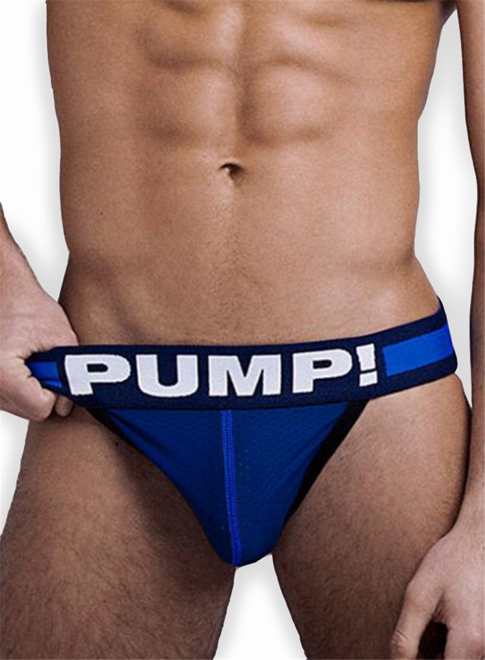 Châu Âu và Mỹ thongs rò rỉ hip hip nam ass hông hông thanh niên thể thao đồng tính tam giác eo thấp tóm tắt sịp nam cao cấp