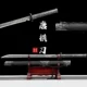Longquan Sword 정품 Tang Heng Sword 통합 용골 망간 강선 직선 칼 장식 장식 도구 냉기 무기 열기되지 않았습니다.