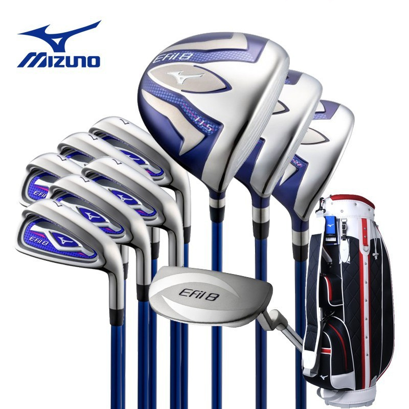 Genuine Mizuno Efil8 Mizuno Golf Club Set Golf Clubs Women's Beginner Set with Golf Bag