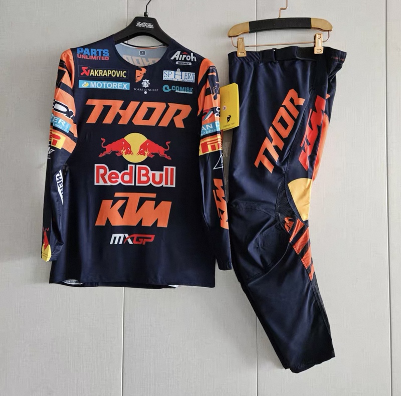 Classic Thor Racing Suit Mountain Motorcycle Riding Suit Off-Road Motorcycle Gear Sun Protection Quick-Drying Suit Classic Thor Racing Suit Mountain Motorcycle Riding Suit Off-Road Motorcycle Gear Sun Protection Quick-Drying Suit