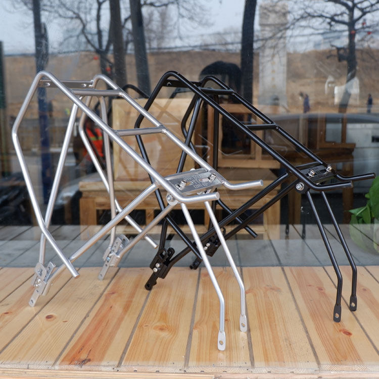 Mountain bike rear shelf 26 27 5 700C bicycle car disc brake aluminum alloy rear frame 20 inch v brake rear hanger