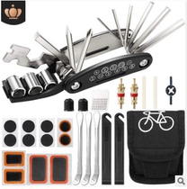 Mountain bike tire repair tool road bike folding car repair tire repair tire pry bar glue tool combination set