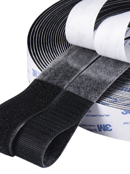 25米|3M耐高温魔术贴 汽用强力固定粘条脚垫地垫双面魔术贴带背胶