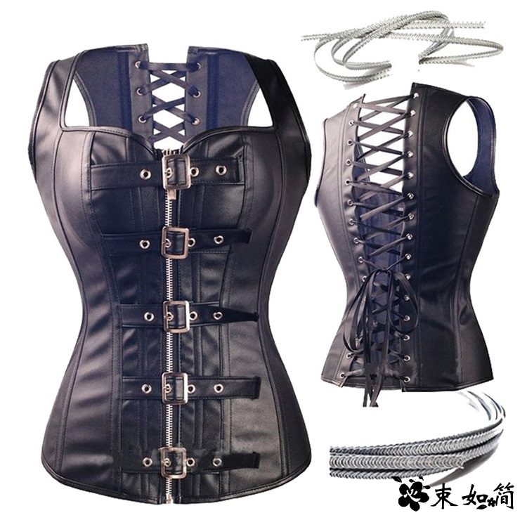 Tòa án mới corset tất cả thép xương eo thắt lưng bụng điều chỉnh tư thế gù lưng tư thế cơ thể vest vest dầm quần lót bầu