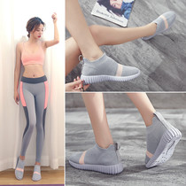 Indoor and outdoor sports fitness shoes casual running shoes women yoga sports shoes women running fitness treadmill shoes jump rope shoes