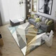 in phong cách Bắc Âu thảm phòng khách phòng ngủ cạnh giường ngủ chăn mở sofa phòng thảm sàn bảng nhà thảm đáng yêu - Thảm