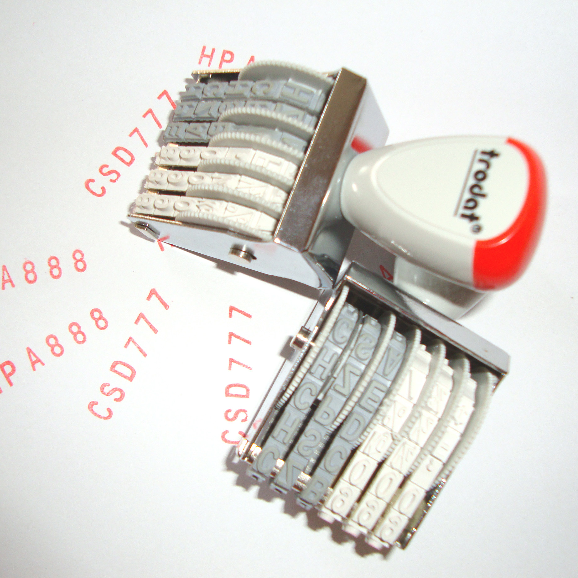 Adjustable digital alphabet seal to make batch number wheel Chinese character resistor symbol production date seal