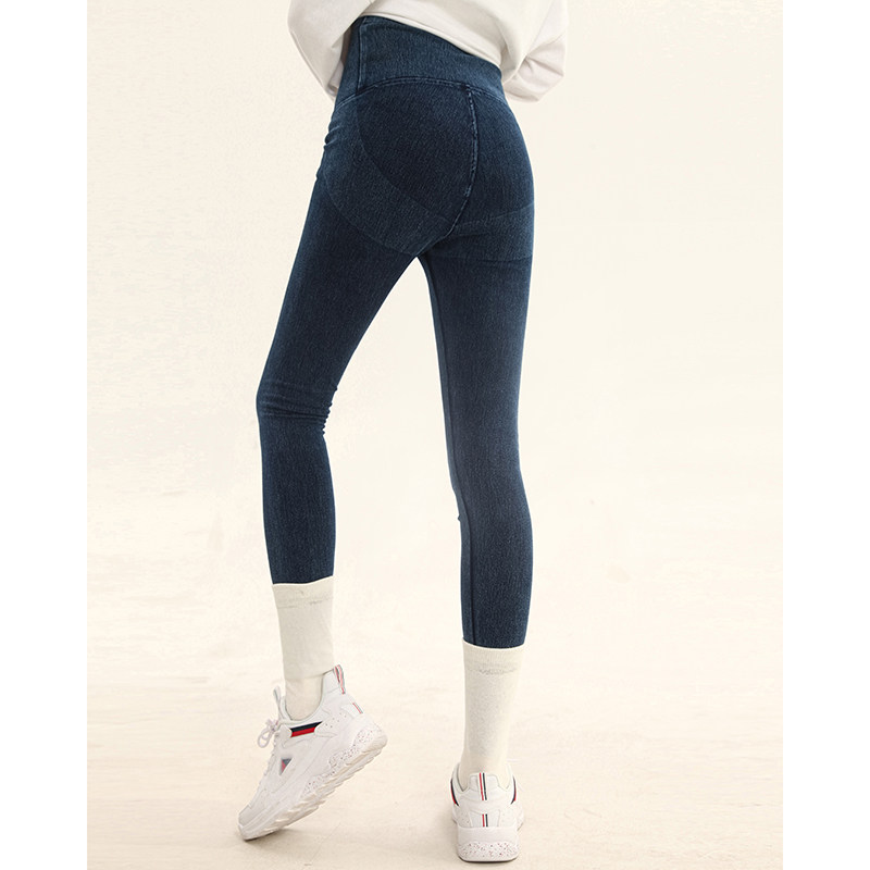 Race Little Lazy Shark inner lap pants female spring outside wearing high waist display slim fit winter lifting hip Barbie yoga black pants