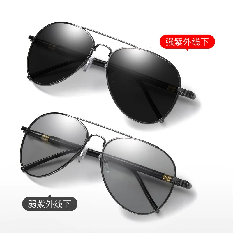 Classic fashionable sunglasses, retro glasses solar-powered