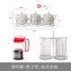 Gia vị gốm sáng tạo lọ gia vị Hàn Quốc hộp gia vị chai lon chai chai muối nồi ba mảnh phù hợp với dụng cụ nhà bếp