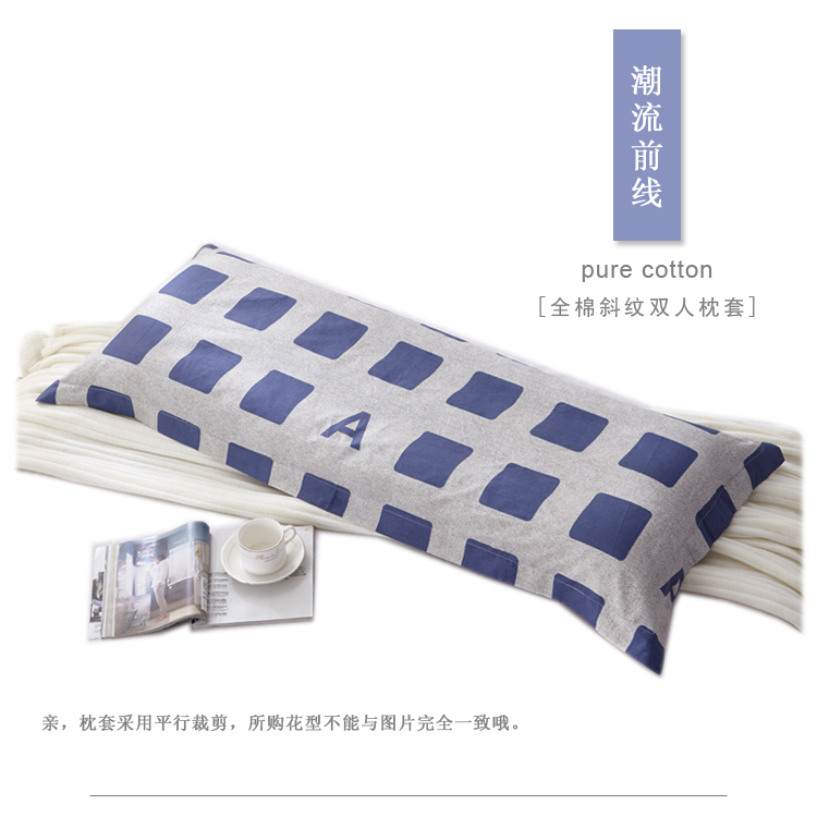 Cotton nude kỷ nguyên đôi gối một mảnh dài bông đơn giản sọc dài gối 1,2 m 1,5m1,8 gối tựa cổ