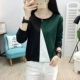 Áo sơ mi nữ tay dài mùa thu 2018 mới áo voan kiểu tuổi trung niên