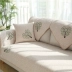 Bông vải ghế sofa đệm trượt đệm mùa hè lanh nhỏ gọn Scandinavian bộ sofa hiện đại bằng khăn chung - Ghế đệm / đệm Sofa thảm trải ghế sofa Ghế đệm / đệm Sofa