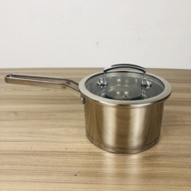 Tail stock blemishes 304 stainless steel small soup pan baby coveting small milk pan cooking pasta hot milk pan thickened 16 18cm