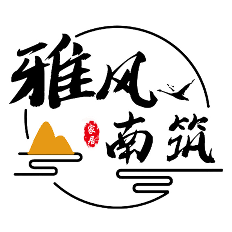 雅风南筑背景墙壁画企业店