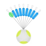 Силиконовые гигантские космические бобы, полный набор, гигантские бобы, очень большая сельдь, осетр, линия 4-25 #, 100 комплектов