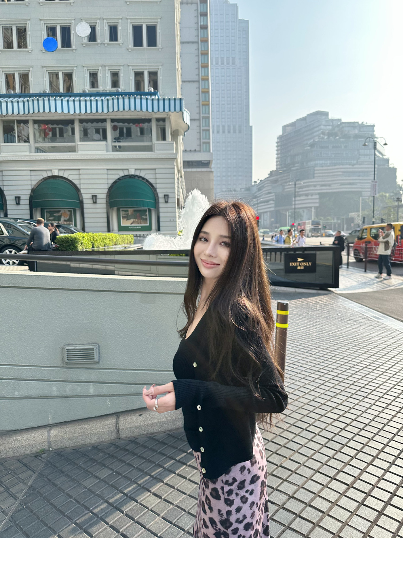 소녀 센스 양모 니트 오픈 가디건 여성 봄 디스플레이 화이트 투피스 조끼 상세 이미지 19