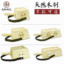 Zhihe Yuai six-column solid wood moxibustion box 6 holes moxibustion stick moxibustion column box Portable moxibustion warm moxibustion appliance Oak moxibustion box