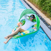 Надувной плавательный круг для взрослых, надувная водная игрушка для игр в воде, увеличенная толщина, защита от опрокидывания