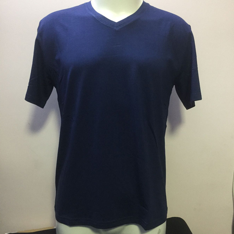 hosa hosa men's spring and summer short-sleeved underwear modal soft and comfortable V-neck T-shirt top 116511401