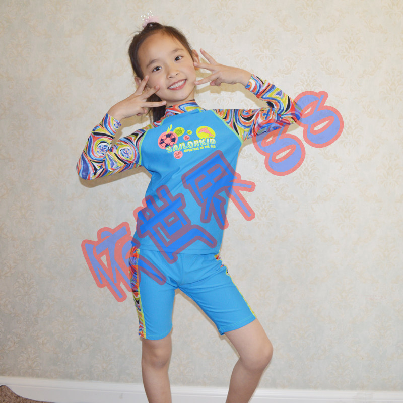 Haosha Hosa Tong bathing suit Long sleeves Two-style male and female sun protection surf beach spa swimsuit 116131701