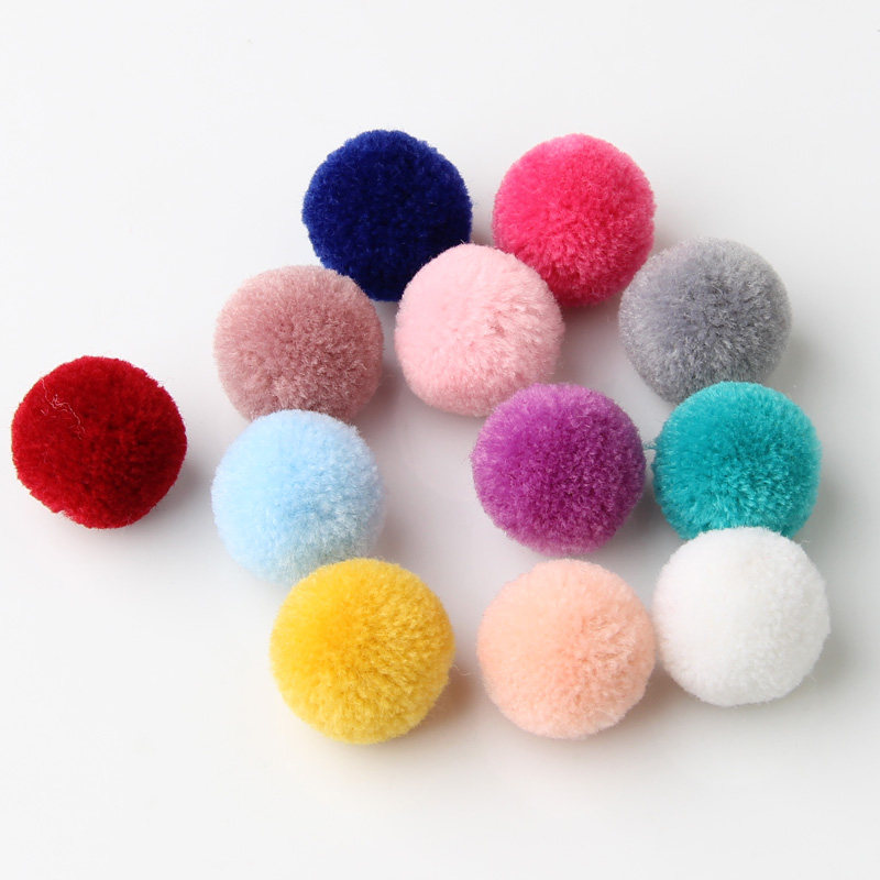 diy handmade ornament accessories 2 cm suede balls wool ball clothing accessories material earrings children hair accessories accessories