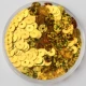 10 граммов лазерного золотистого желтого цвета