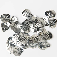 Серебряный, 18mm, 60 штук