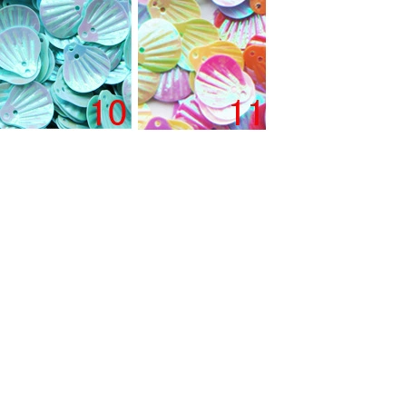 Shell Sequints DIY Материал Цвет.