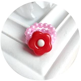 Мультяшное детское кольцо для принцессы, детские бусины