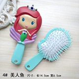 Детский массажер для принцессы, мультяшный кушон, детская подушка безопасности, расческа