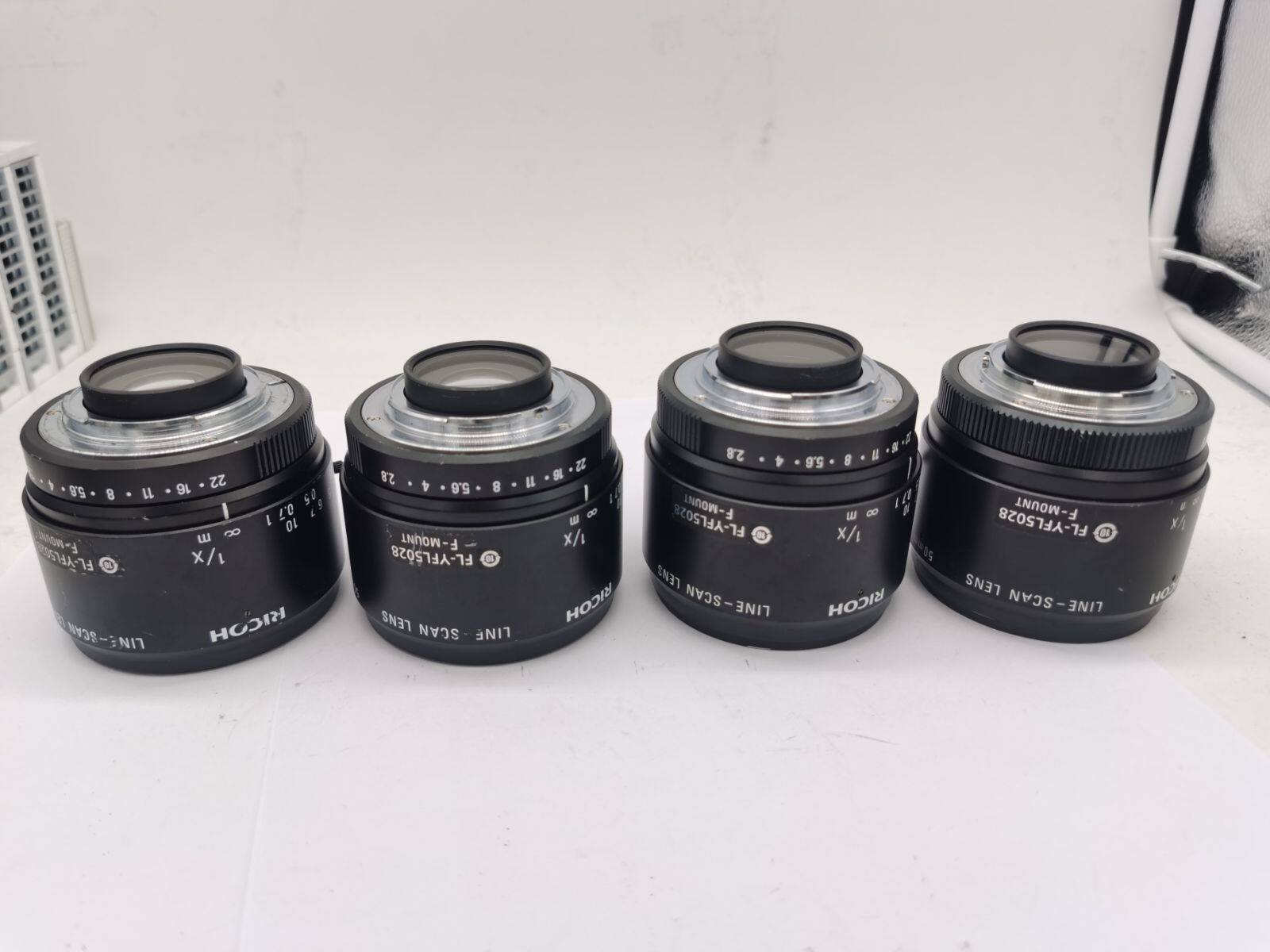 RICOH Ricoh Industrial Lens F mount FL-YFL5028 50mm focal length YF5028