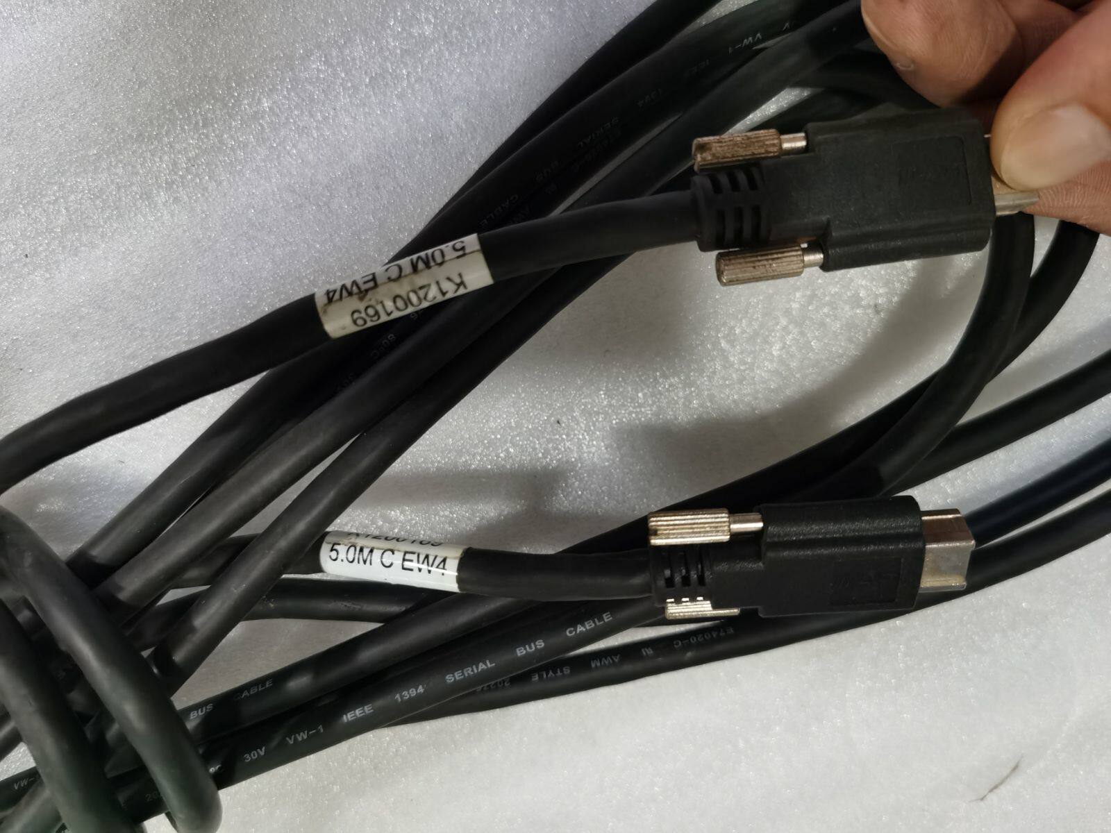 Original German AVT K1200169 1394B gray dot industrial camera data cable 5m 9 New