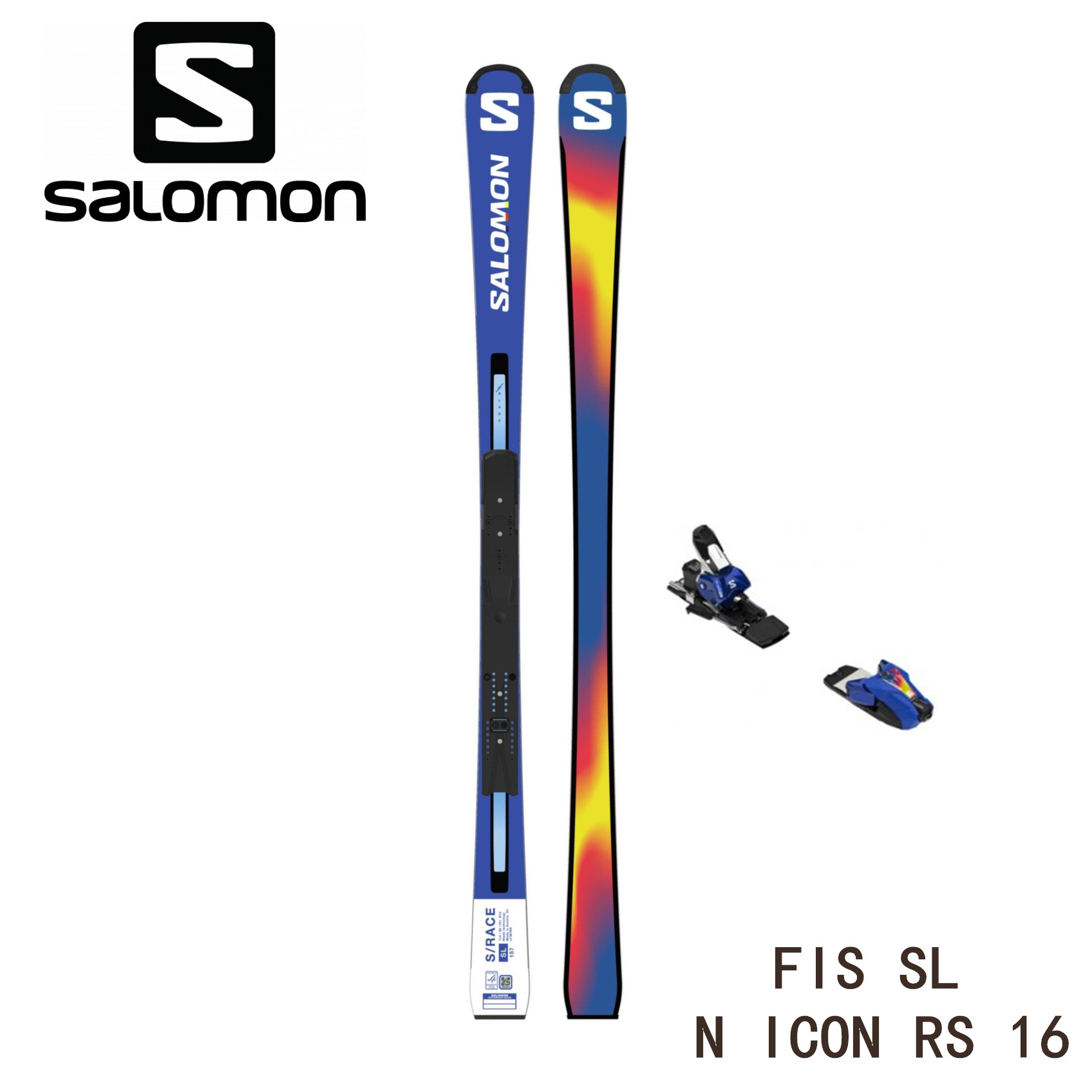 25 SALOMON萨洛蒙彩虹板底FIS SL双板滑雪板:竞速新宠,滑雪界的时尚ICON!-双板滑雪板-淘宝好物网