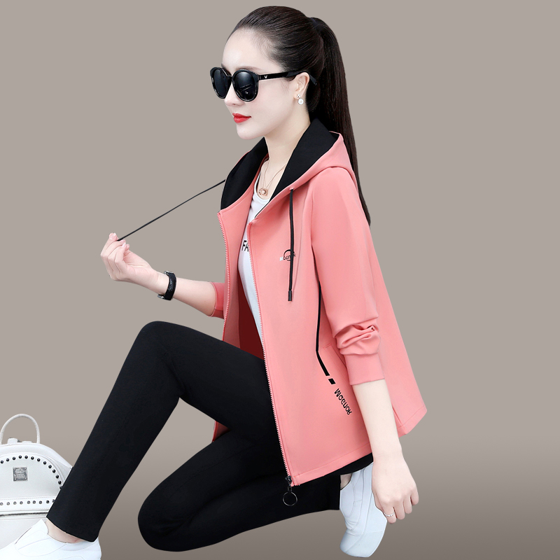 361 Leisure Sports Suite Gio Dano 2023 loose long - sleeved running suit three pieces of tide