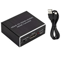 HDMI to HDMI Fiber Coaxial SPDIF Projector Plus 3 5 MM Stereo HDMI Audio Splitter 4K