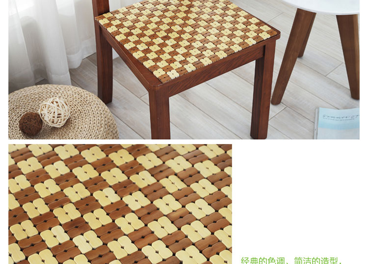 Đệm đệm máy tính mùa hè mahjong mat sofa đệm xe tre mùa hè mát mẻ pad ghế văn phòng đệm