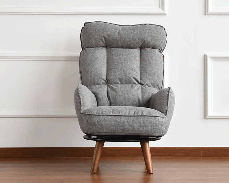 Kiểu Nhật tatami đơn beanbag vải giản dị ghế máy tính lưng ghế cao cho con bú có thai cho con bú - Ghế sô pha ghế đôn sofa
