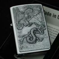 Original zippo lighter animal Wood Wolf row 20855 copper Flying Eagle 20854 bear 29636 Eagle snake bucket 29637