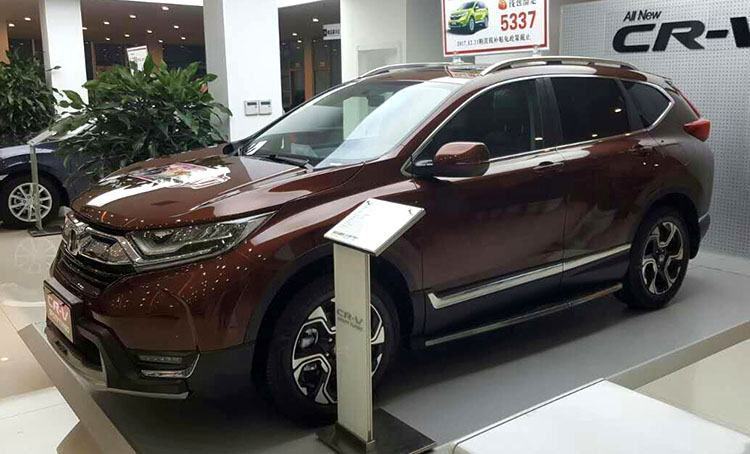 CRV giá hành lý mô hình ban đầu hợp kim nhôm đánh bóng vành đai lỗ bên vít đặc biệt 17 mới Honda CRV mái giá