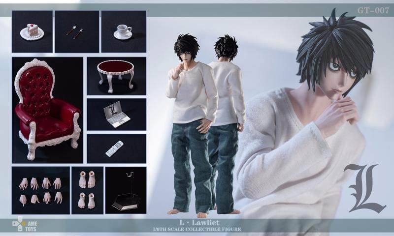 Action Figures GAMETOYS DEATH NOTE L Model 1/6 Scale L·Lawliet