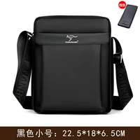 Черный маленький качественный бумажник, стиль