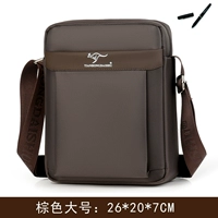 Коричневая большая качественная ручка-роллер, стиль