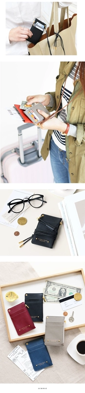 Hàn Quốc đích thực ICONIC tính giao thông card holder badge set nữ ID bộ kiểm soát truy cập thay đổi gói thẻ bao gồm dây buộc bao đựng thẻ nhựa dẻo