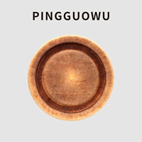 Pingguowu круглые ретро высокие деревянные пуговицы