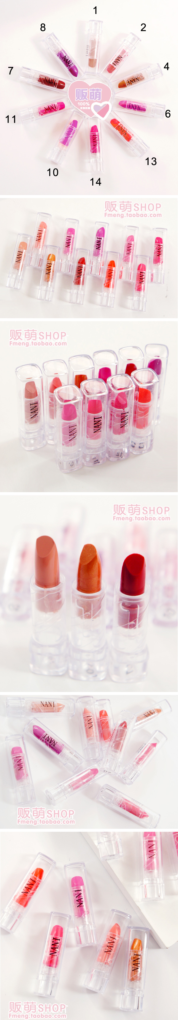Em gái mềm mại là một thỏi son mini nhiều màu retro! Macarons Son môi 18 bbia 35