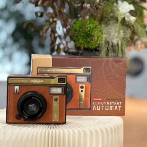 Starbucks, polaroid, камера