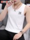 纯棉背心男士运动透气无袖内搭坎肩汗衫个性冰爽马甲简约外穿背心