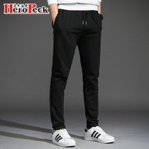 2021 summer new mens casual pants small feet Haren pants mens sweatpants mens trousers Korean version of the trend pants